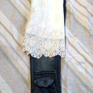 Forever 21 Lace Tank- SZ-L